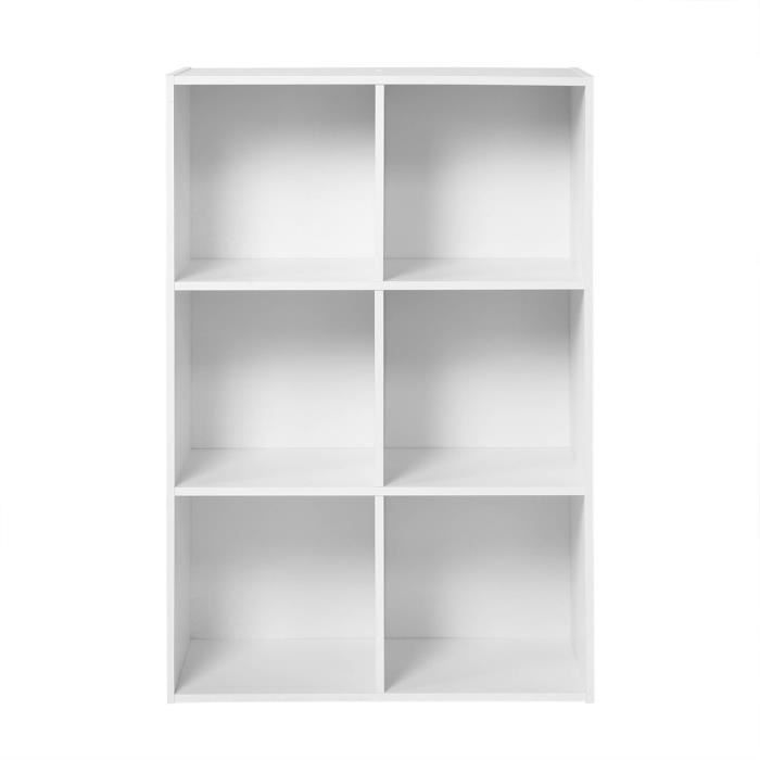 Etagère de rangement 9 cases - Blanc