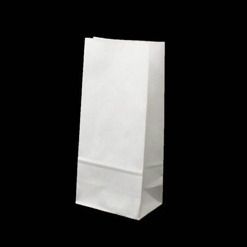 50 sacs SOS kraft blanc 14x8x24cm - 5997 Blanc