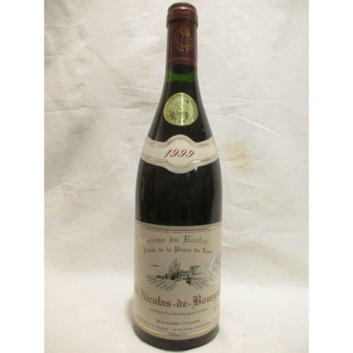 saint-nicolas de bourgueil domaine du rochouard cuvée pierre du lane rouge 1999 - loire - touraine