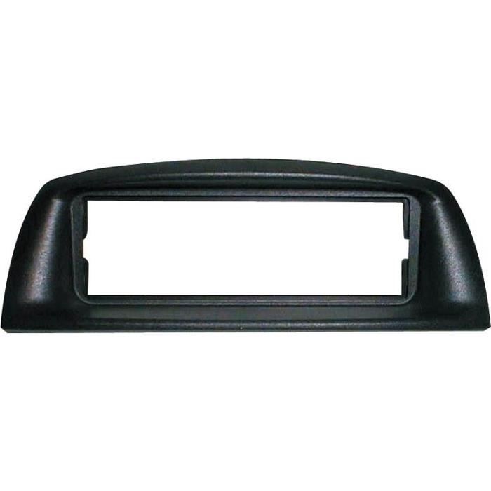 Adaptateur de façade d'autoradio simple DIN Noir Fiat Punto 1999 – 2005