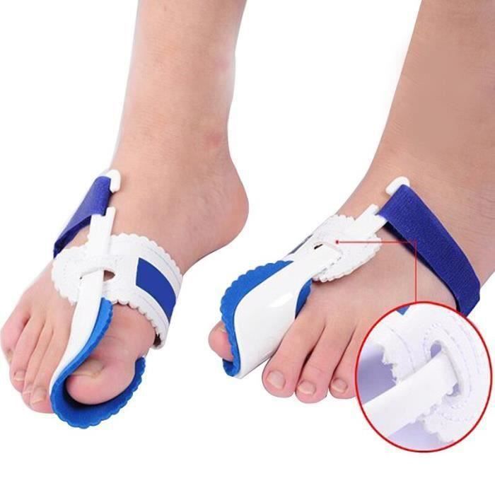 1 paire d'orteil lisseur Bunion ajusteur orthèses Hallux Valgus correcteur soin des pieds pédicure outil os pouce orteils sépara