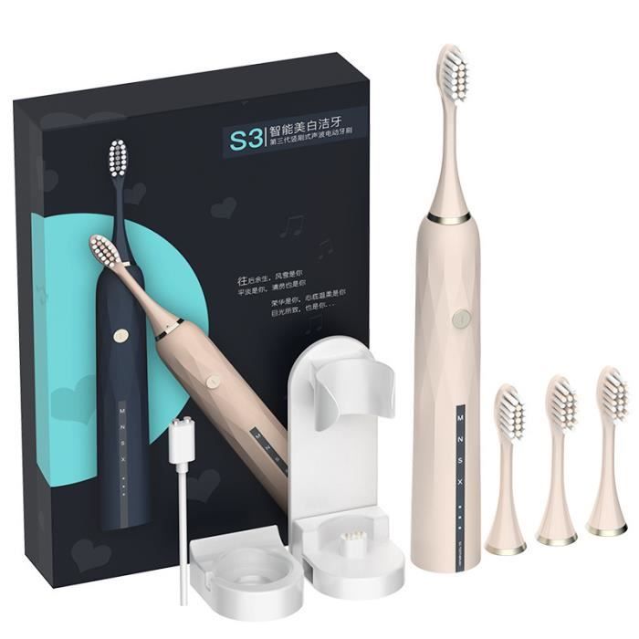 brosse à dent électrique Blanchissement dentaire rose CL63041