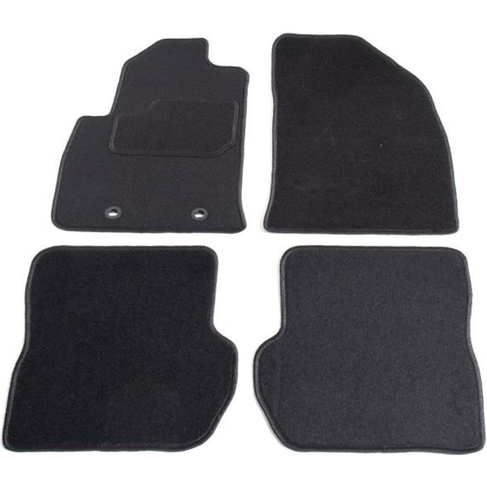 Tapis Ford Fiesta MK5 2005-2008 - set de 4 (2 avant et 2 arrière)