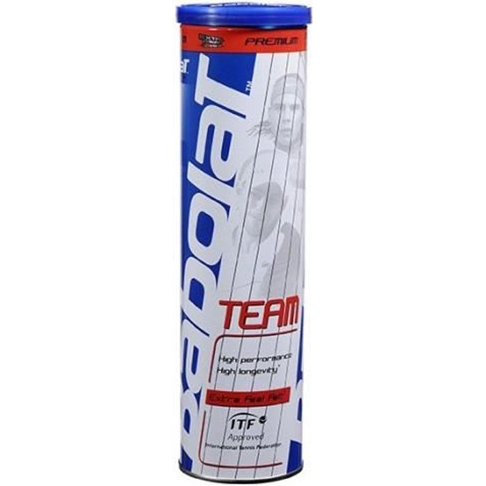 BABOLAT Balles de tennis Team X4 - Noir