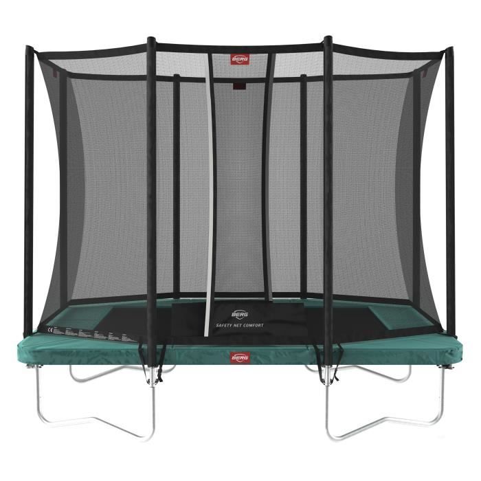 Berg - 32.25.62.71 - BERG Ultim Favorit trampoline Regular 280 cm green + Safety Net Comfort