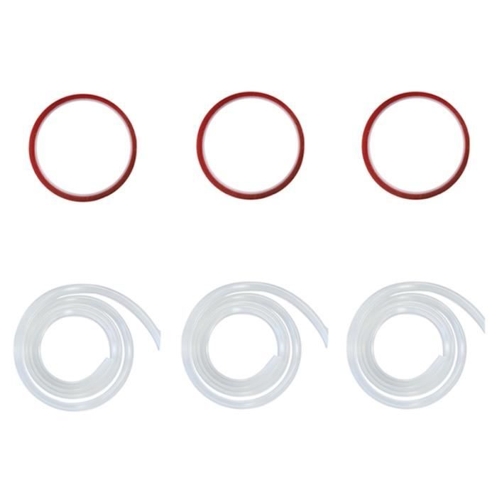 3 Ensembles Pratique Premium Baby Safety Bumpers Strips anti-collision pour la protection de garage aide a la conduite - securite