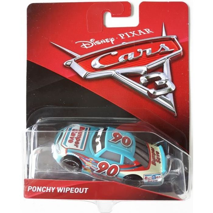 Ponchy Wipeout Bumper Save voiture Cars 3