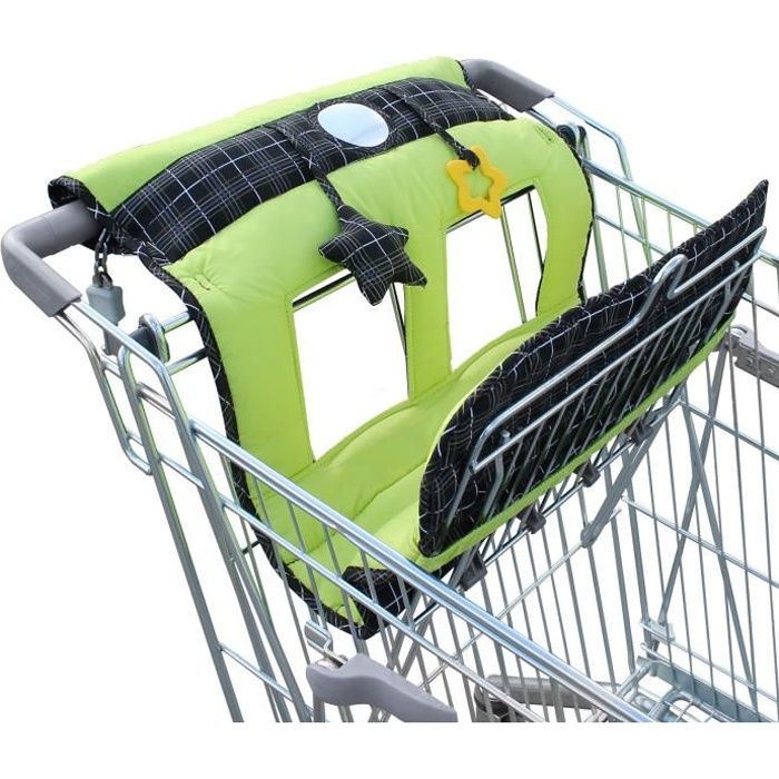 Protège Siège Chariot Caddie pour enfant + jouets