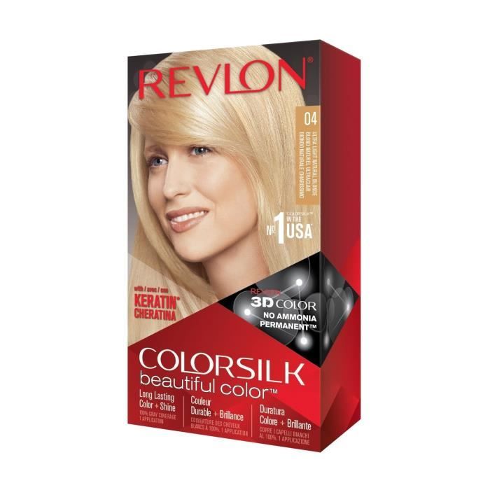 COLORSILK Coloration N°04 - Blond naturel ultra clair - 59,1 ml