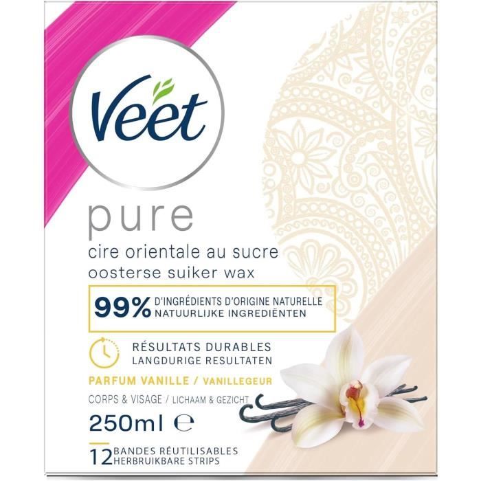 Cire orientale vanille 250ml Veet