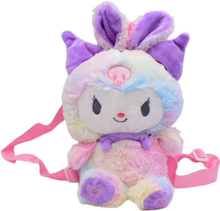 Précommande : KUROMI - Sac à Dos Peluche - 30x17x11cm main image 1