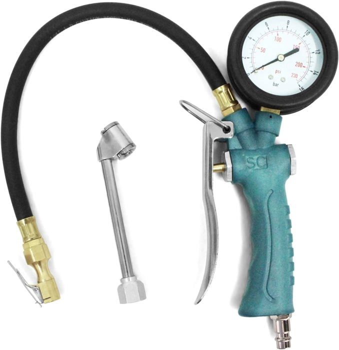 Gonfleur Pneu Voiture Manomètre De Pression Des Pneus De Voiture 0