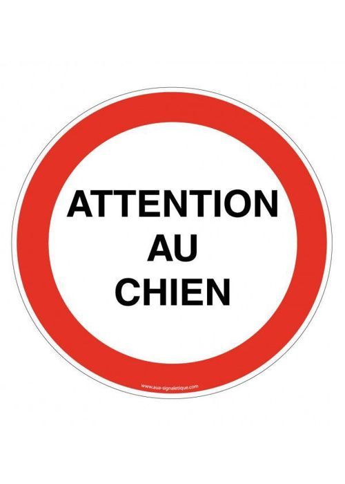 AUA SIGNALETIQUE Signal-Schild Ø 180 Mm - Mehrfarbig, Aus PVC Oder Aluminium, Für Innen & Außen, UV-beständig