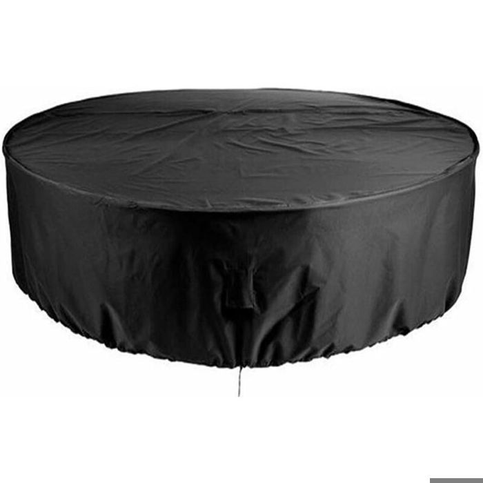 Housse de mobilier de Jardin Housse de Table de Jardin Ronde étanche et résistante pour extérieur Meubles de terrasse 230x110cm