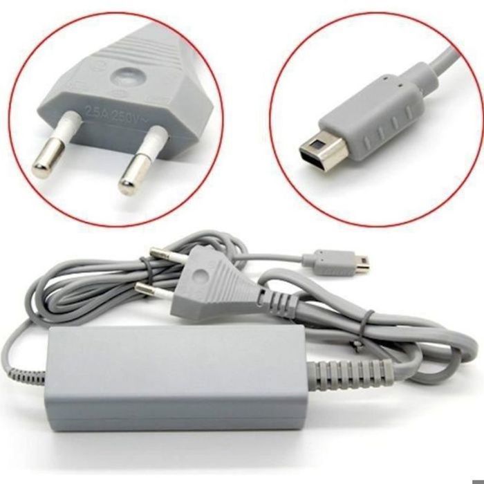 Adaptateur Secteur Nintendo Wii U Filaire Chargeur - vue 3