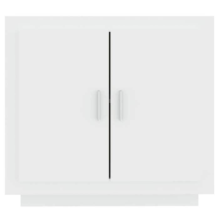 Bon plan Buffet bahut vaisselier - JILI HOT - Buffet Blanc 80x40x75cm - Bois dingénierie - commode Salon/Cuisine Thome1796077