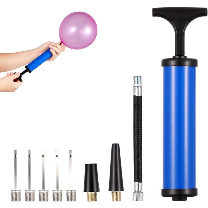 Pompe à Air Manuelle Portable Pour Ballon De Sport (foot, Basket) - Neuf
