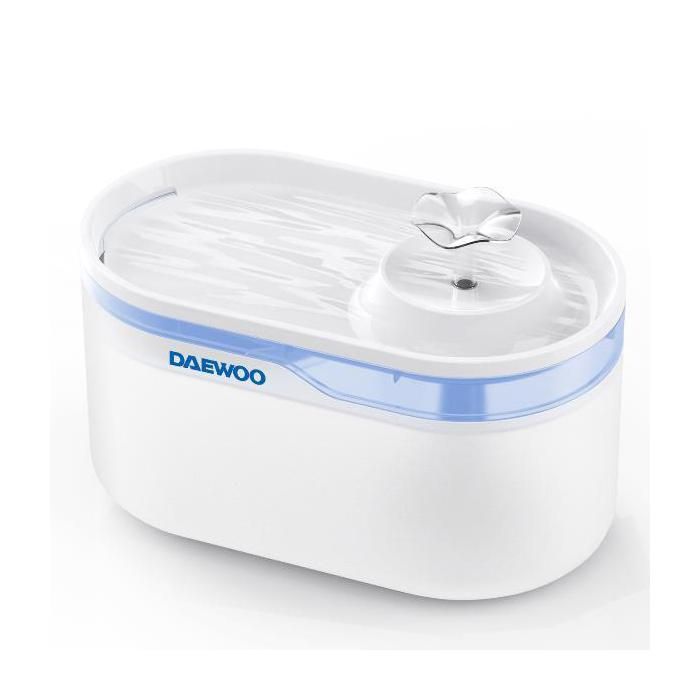 Daewoo D WF116 gamelle et abreuvoir pour chiens et chats Acrylonitrile Butadiène Styrène ABS Silicone Universel Fontaine à eau automatique pour animaux de compagnie Neuf - vue 2
