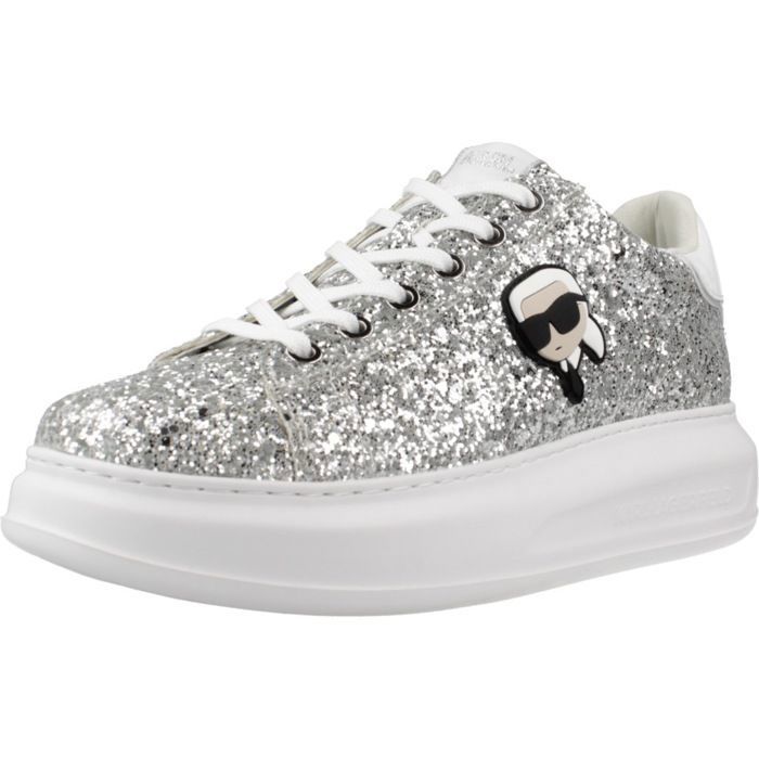 Karl Lagerfeld Sport > Zapatillas Mujer Modèle Chaussure Karl Lagerfeld Modèle Kapri Karl Nft Lo Lace - Coleur Gris