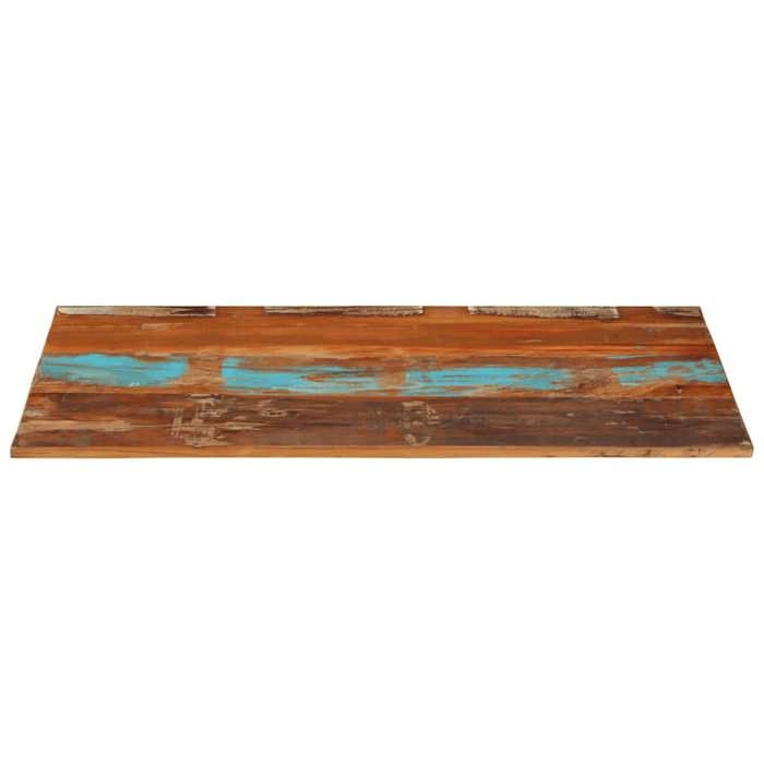 163678& Dessus de table - Haut de gamme - rectangulaire 60x100 cm 15-16 mm Bois récupéré