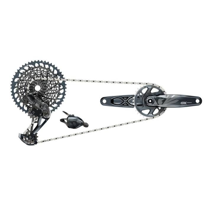 Groupe VTT - SRAM - GX Eagle Dub Bst Lunar - 12 vitesses - Noir - Mixte