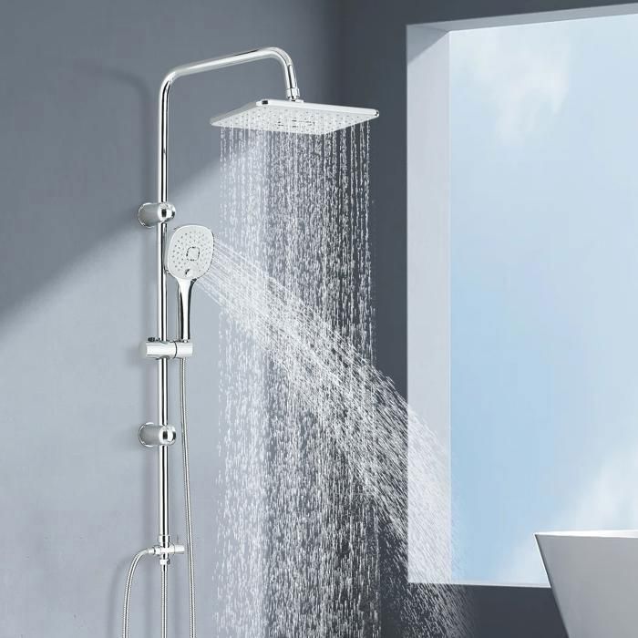 Joyzan G1/2 Douchette Robinet Cuisine, Tête Embout Pulvérisateur de Pomme ABS Douche Rechange Adaptateur Remplacement Extractible Amovible Robinet Pulvérisation D'évier Pommeau Mousseur Salle Bain Joyzan G1/2 Douchette Robinet Cuisine, Tête Embout Pulvérisateur de Pomme ABS Douche Rechange Adaptateur Remplacement Extractible Amovible Robinet Pulvérisation D'évier Pommeau Mousseur Salle Bain