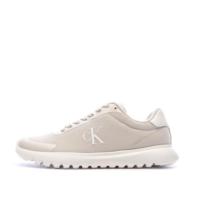 Calvin Klein Baskets Gris Clair Femme Calvin Klein Jeans 3 Eva