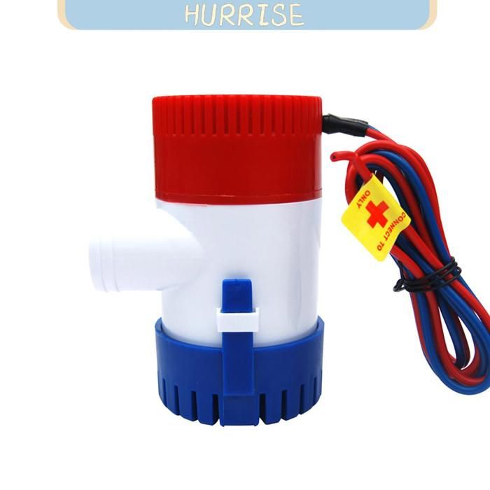 Pompe De Cale Marine 12V/24V - 350/500/750/1100 GPH - Submersible, ABS Résistant, Pour Bateau, Pêche, Agriculture