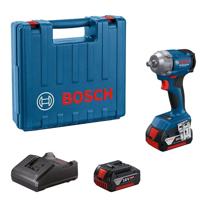 Clé à chocs sans fil - Bosch - 1/2 - GDS 18V-350 - 18V - 350 Nm - Moteur sans balais - 3 niveaux de couple