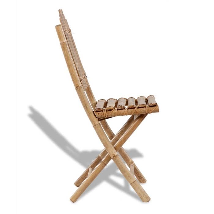 Chaises ergonomiques - SHIELDPRO®NEUF Chaises pliables modernes dextérieur et terrasse Bambou 4 pcs 50x42x92cm 6034075