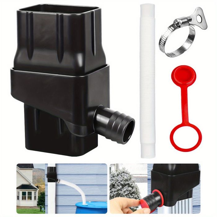 Collecteur Récupérateur Eau de Pluie Kit Recuperateur d Eau de