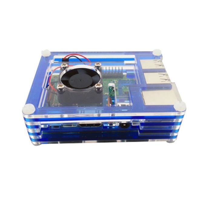 Étui Pour Orange Pi Zero 2 W, Acrylique Transparent Résistant, Découpes