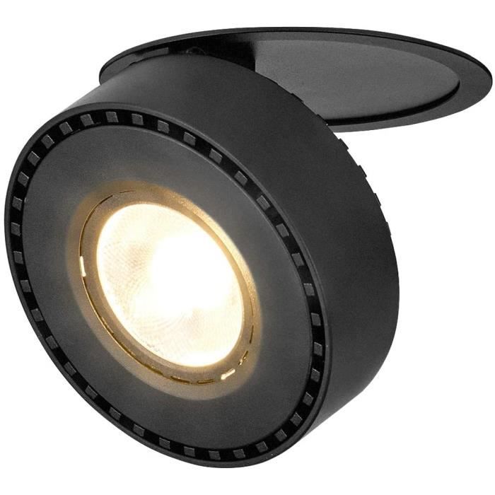 LED Spots Encastrables, Blanc Froid 6000K,600lm Plafonnier Encastré,5W Equivalente De 60W Ampoule Halogène,30°orientable,120°d'éclairage,6x GU10 Lampe De Plafond