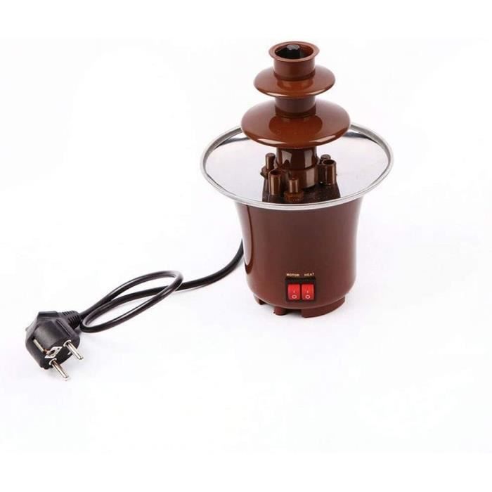 Fontaine à Chocolat 3 étages – Électrique, 21 Oz – Idéale Pour Fêtes, Anniversaires Et Réceptions