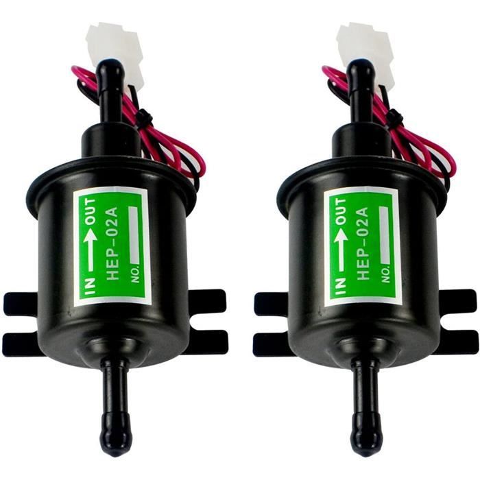 Pompe à essence universelle 12 et 24 Volts