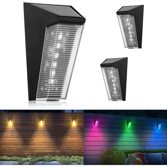 Spot Solaire LED Extérieure – Étanche IP65, Éclairage 360°, Jardin