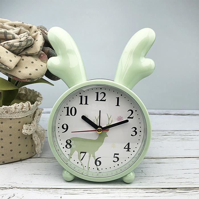 Réveil Lapin De Nuit LED PURE INGRID – Horloge Numérique, Veilleuse Réglable, 3 Sonneries, USB-C – Pour Chambre Enfant Ou Adulte