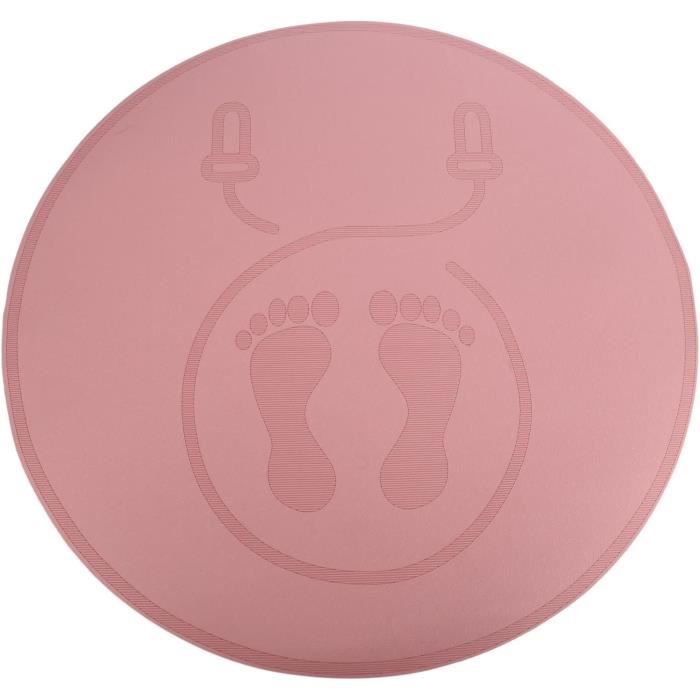 Tapis De Saut à La Corde Nimooro - Tapis Antichoc Muet 57x57cm Pour Intérieur/Extérieur, Fitness Et Yoga