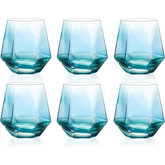 6 Morceaux De Bouteilles Et 1 Étiquette Multicolore