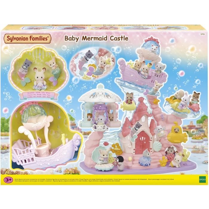 Figurines miniatures - SYLVANIAN FAMILIES - 5701 - Le château des sirènes