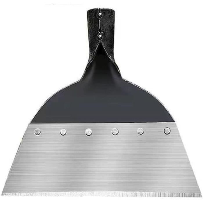 Pelle Multifonction Nettoyage - Acier Inoxydable, Pour Désherbage, Grattoir Jardin (20-30cm)