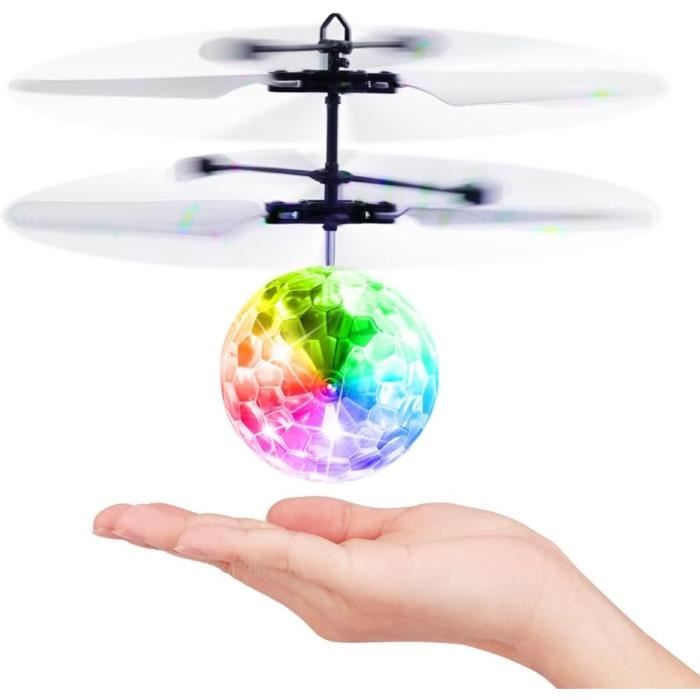 Boule Volante Lumineuse Magique Mini Drone Enfant, Cadeau Noel Jouet Garcon  Fille Enfant 6-18 Ans, Flying Boomerang Ball 2022 Nouvea - Cdiscount Sport