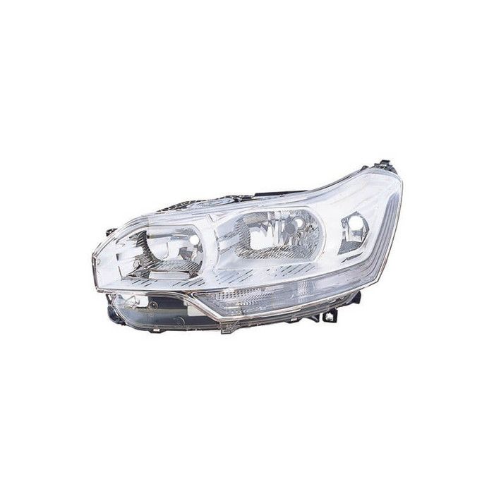 Phare Avant Gauche Compatible Citroën C4 2004-2010 - H7/H1 - Référence 620853/6208L4