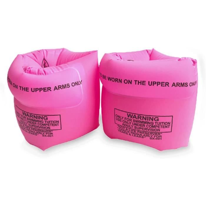 Brassard Gonflable Enfant WYRIAZA - 3 Chambres à Air Indépendantes - PVC 0,35mm - 1-6 Ans (6-20kg)