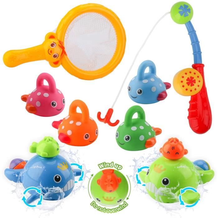 Jouets de Bain NVEES pour bébé, Jeu de Jouets de Bain pour bébé