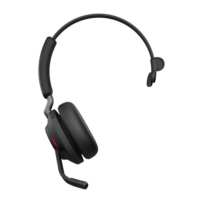 Jabra Evolve2 65 UC Mono Micro casque sur oreille convertible Bluetooth sans fil USB A isolation acoustique - vue 4
