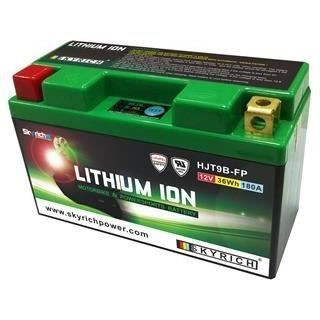 SKYRICH - Batterie Moto 12V Lithium Ion LT9B-BS Sans Entretien - Dim.150 x 65 x 92mm