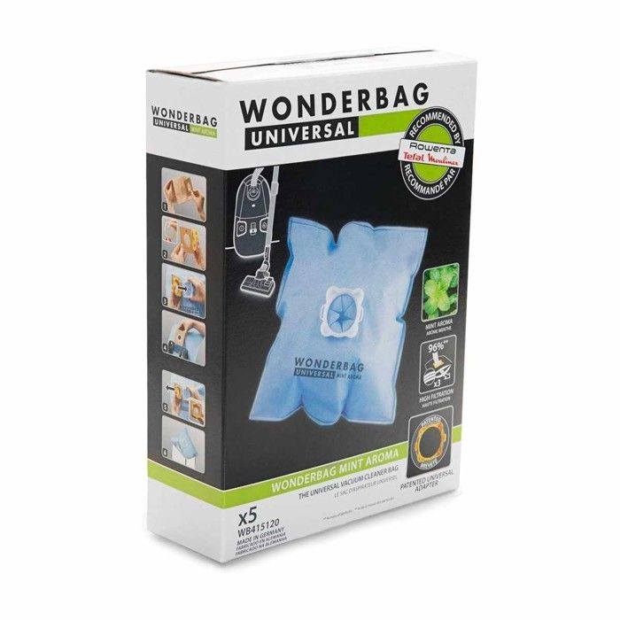 Sacs aspirateur Standard WONDERBAG 5 UNIDADES 3221613010904