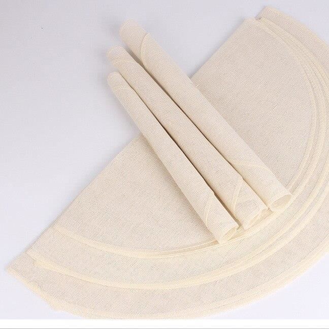 Papier à Vapeur Carré Perforé Et Antiadhésif De 7,5 Pouces Pour La Cuisson à La Vapeur Dans Une