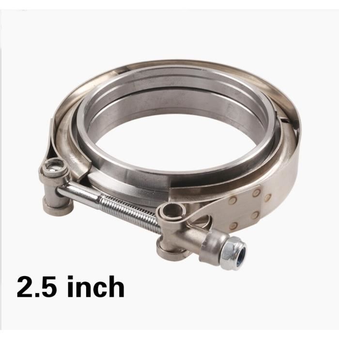 Kit Pince à Bande V Échappement En Acier Inox 304 - Déblocage Rapide Avec Bride M/F, XRMXF